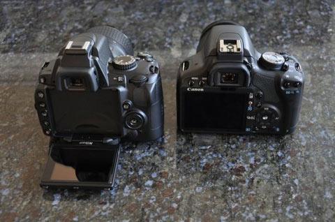 Canon-EOS-500D-và-Nikon-D5000