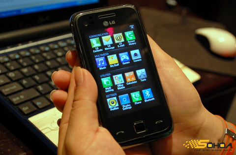 LG-GM730---PDA-phone-đơn-giản