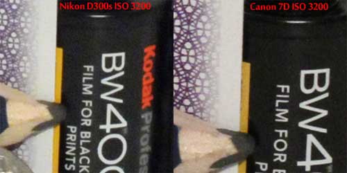 Nikon-D300s-và-Canon-7D-đọ-khử-nhiễu