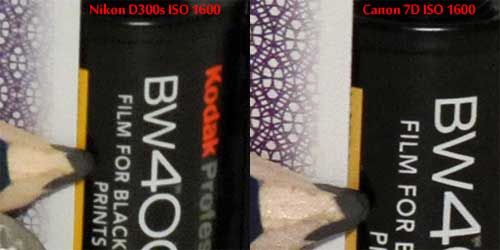 Nikon-D300s-và-Canon-7D-đọ-khử-nhiễu