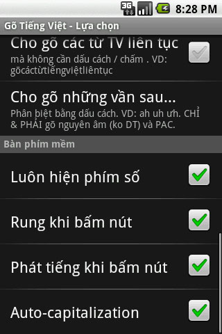 Gõ tiếng Việt trên điện thoại Android