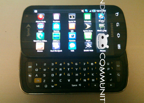 Galaxy S phiên bản bàn phím trượt