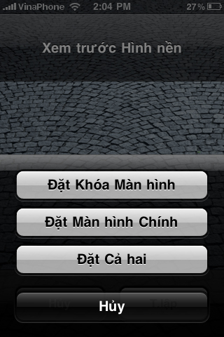 Hình ảnh thực tế iOS 4 trên iPhone