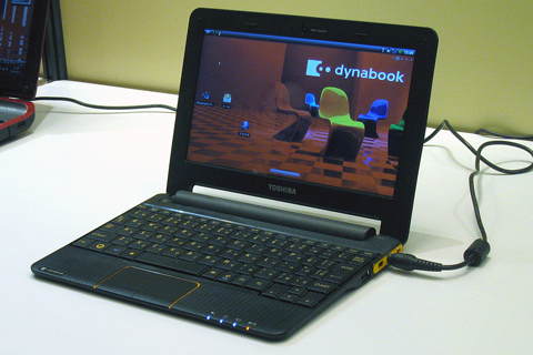 Smartbook chạy Android 2.1 của Toshiba