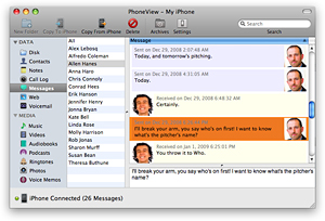 Lưu trữ tin nhắn iPhone