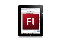 Chiếc iPad bị bẻ khoá chạy được Adobe Flash Chiếc iPad bị bẻ khoá chạy được Adobe Flash