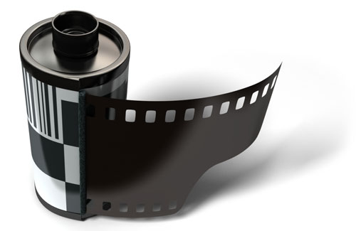 Rửa ảnh trên lá cây