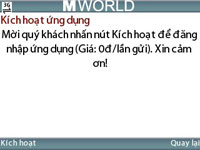 Mobifone - Dịch vụ gia tăng - M World
