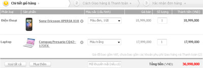 Hướng dẫn mua hàng trực tuyến
