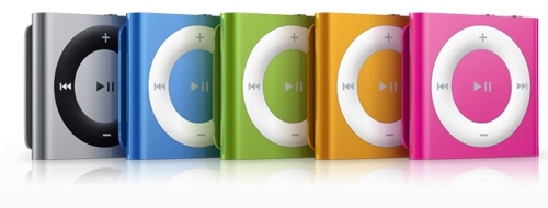 iPod Shuffle mới sự quay trở lại của các phím bấm