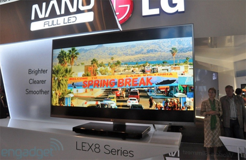 HDTV 3D công nghệ Nano LED mỏng chỉ 8.8 mm của LG