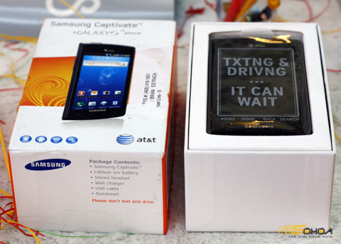 Chiếc Galaxy S nam tính tại Việt Nam