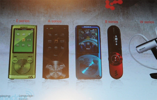 Sony Walkman S754 âm thầm xuất hiện