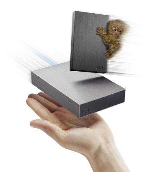 Ổ cứng siêu nhỏ LaCie với kết nối USB 3.0