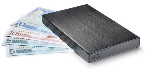 Ổ cứng siêu nhỏ LaCie với kết nối USB 3.0