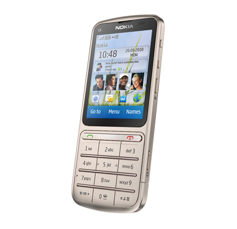 Nokia trình làng C3-01 Touch and Type Nokia trình làng C3-01 Touch and Type