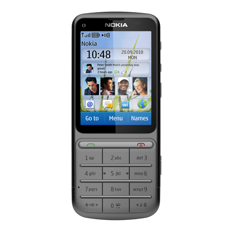 Nokia trình làng C3-01 Touch and Type