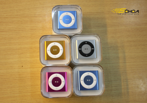 iPod Nano và Shuffle 2010 đủ màu sắc