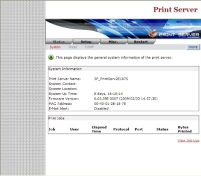 Tự tạy cài đặt và sử dụng print server