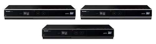 Sharp giới thiệu 3 mẫu đầu đọc Blu-ray đa năng mới