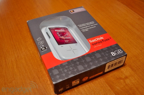 Đập hộp Sansa Fuze+ giá rẻ Đập hộp Sansa Fuze+ giá rẻ