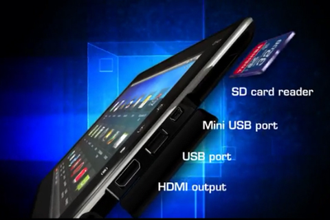 Tablet Toshiba Folio 100 đã có giá