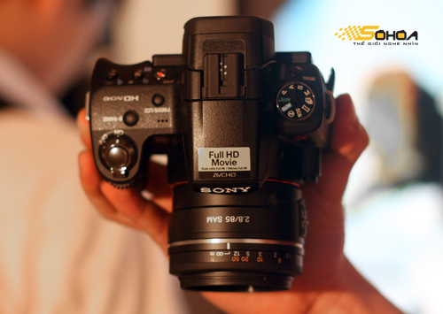 Sony Alpha A33 có giá gần 14 triệu đồng