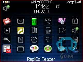 BlackBerry: Đọc file PDF ‘pro’ với RepliGo Reader