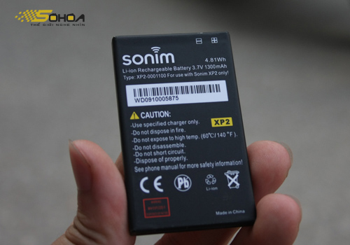 Điện thoại ngâm nước không hỏng Sonim