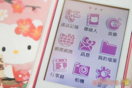 Cô nàng cảm ứng xinh đẹp Samsung C3303 Hello Kitty