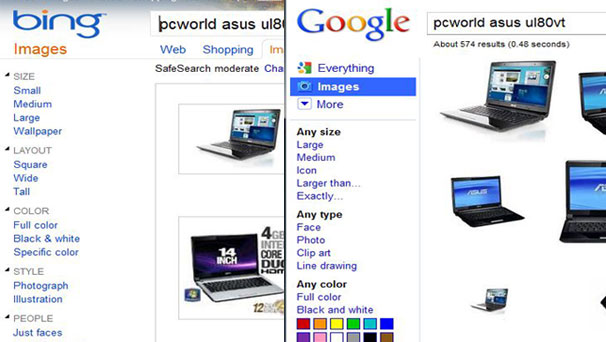 Bing và Google đối đầu