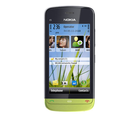 Nokia ra mắt C5-03 cảm ứng giá trung
