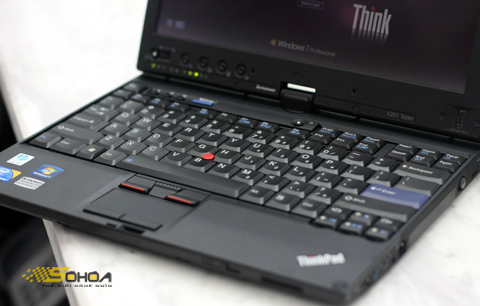 Lật - Xoay - Chạm với ThinkPad X201t của Lenovo