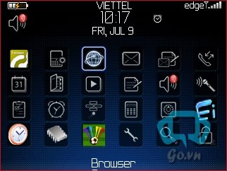 BlackBerry: ‘Khui’ trình duyệt ‘ẩn’ Browser