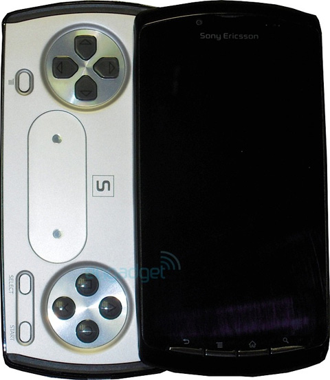 Điện thoại chơi game PlayStation của Sony Ericsson lộ ảnh