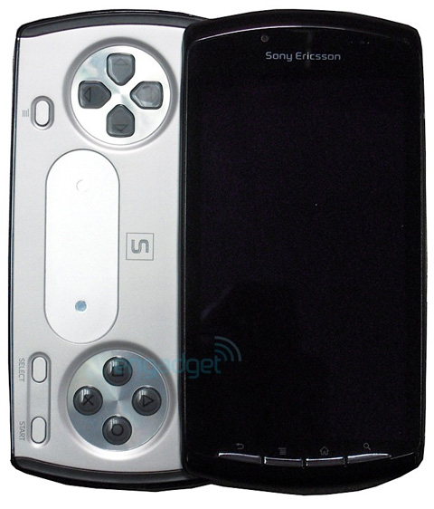Điện thoại chơi game PlayStation của Sony Ericsson lộ ảnh