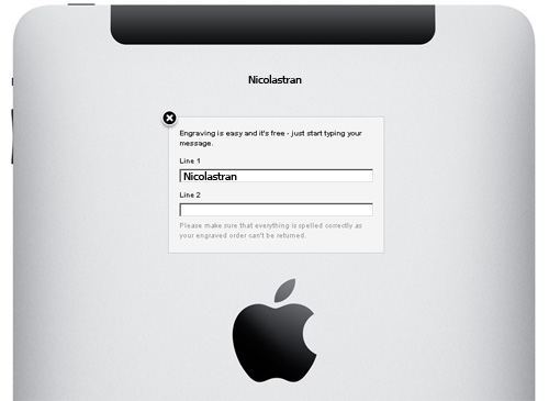 Apple - Đặt mua iPad sẽ được khắc tên miễn phí Apple - Đặt mua iPad sẽ được khắc tên miễn phí