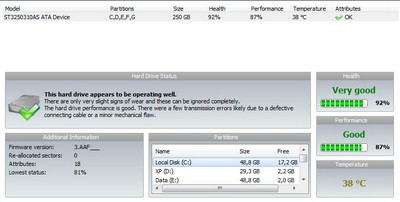 Ashampoo HDD Control - Bảo vệ và quản lý ổ cứng hiệu quả