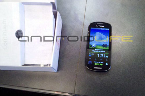 Samsung Continuum Galaxy S có sẵn tại Verizon Samsung Continuum Galaxy S có sẵn tại Verizon