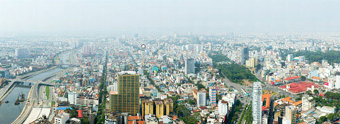Bộ ảnh panorama độc đáo về TP HCM