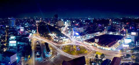 Bộ ảnh panorama độc đáo về TP HCM