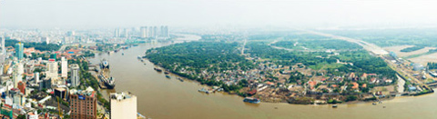 Bộ ảnh panorama độc đáo về TP HCM