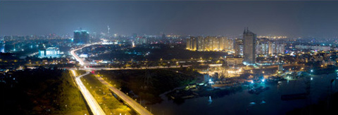 Bộ ảnh panorama độc đáo về TP HCM