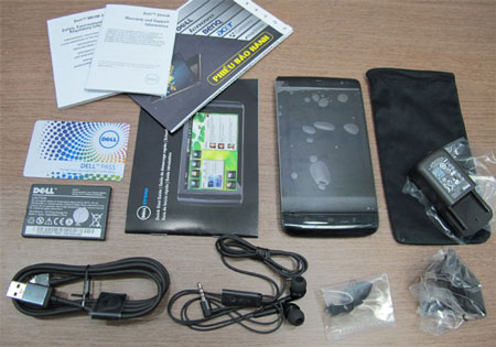 Đập hộp máy tính bảng Dell Streak chính hãng tại Việt Nam
