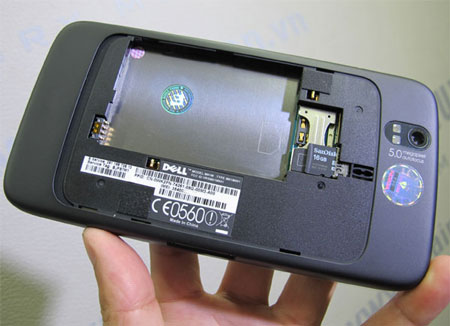 Đập hộp máy tính bảng Dell Streak chính hãng tại Việt Nam