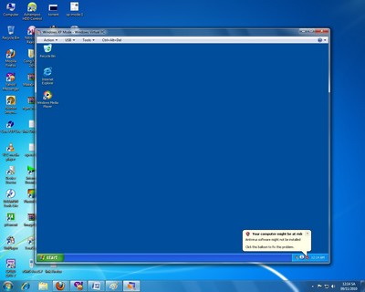 Hướng dẫn cài đặt XP Mode trên Windows 7