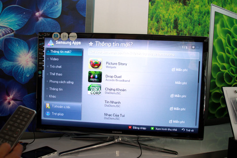 Duyệt web tiếng Việt trên TV thông minh Samsung Duyệt web tiếng Việt trên TV thông minh Samsung