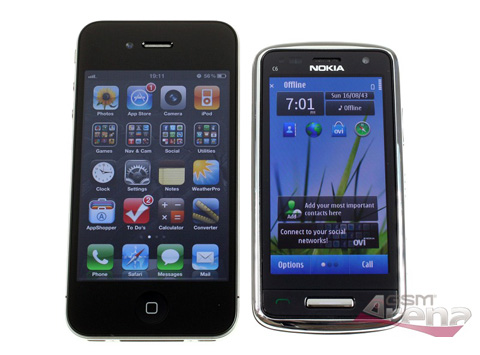 Ảnh thực tế Nokia C6-01