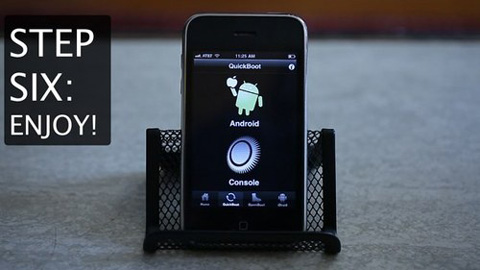 6 bước cài Android cho iPhone