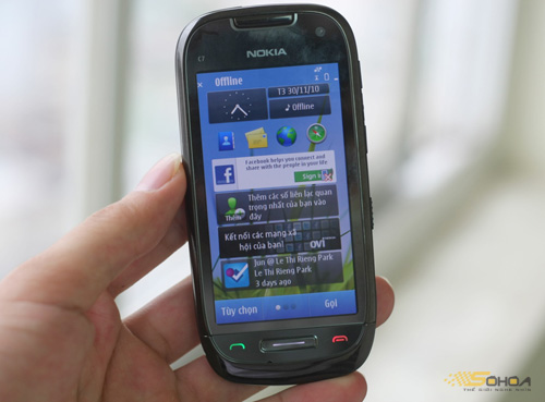 Ảnh thực tế Nokia C7